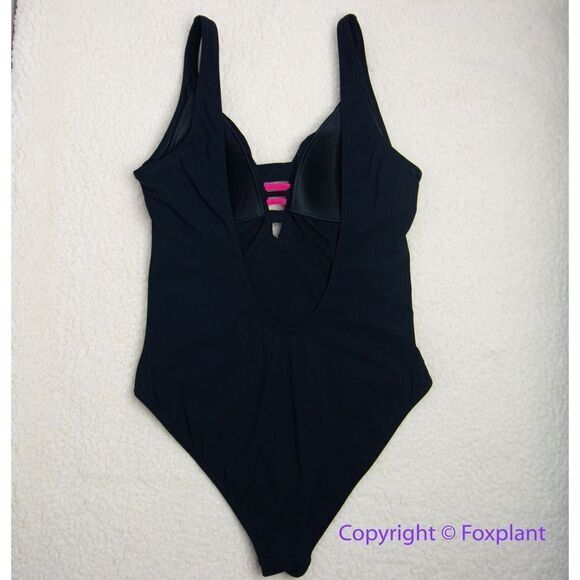 NEW Banana Moom one piece black swimsuit, size 38/ US 2-4 - Picture 7 of 15